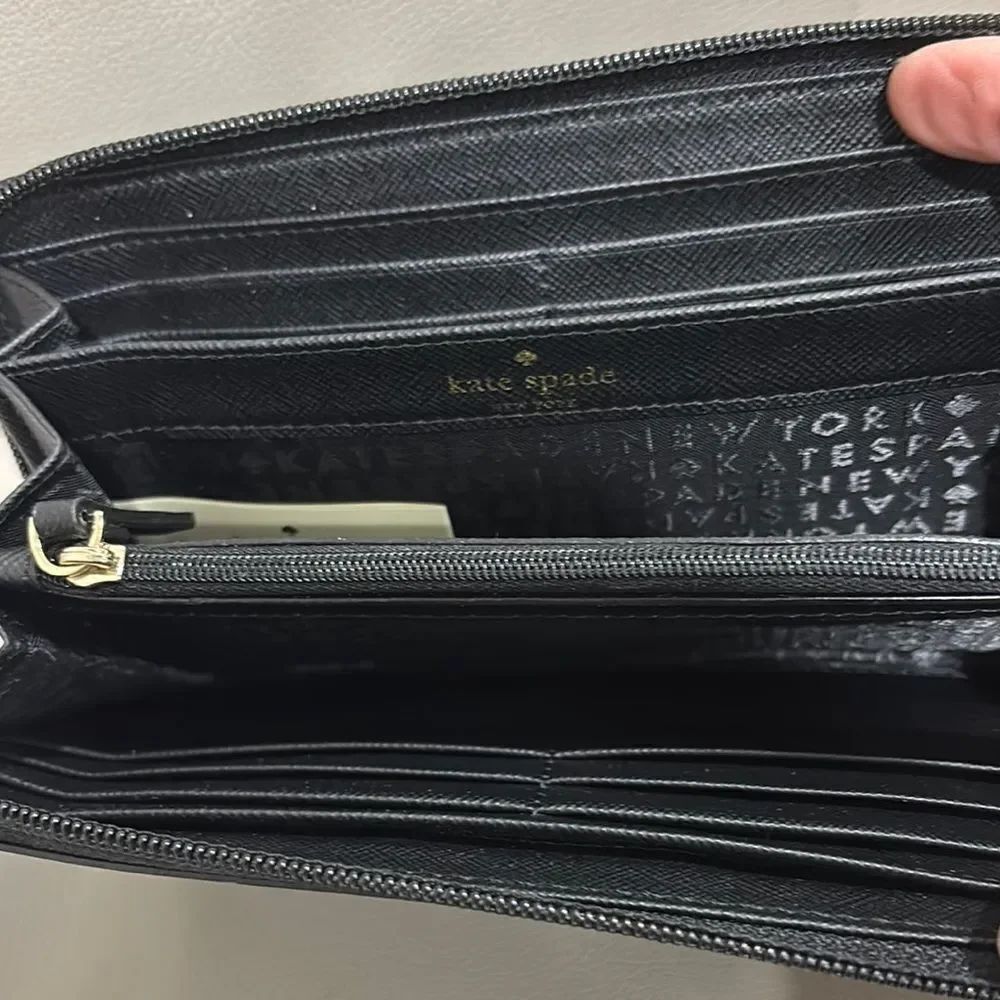 Kate Spade Black Wallet - Picture 3 of 3